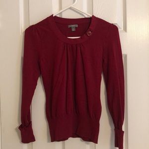 Apt 9 dark red sweater
